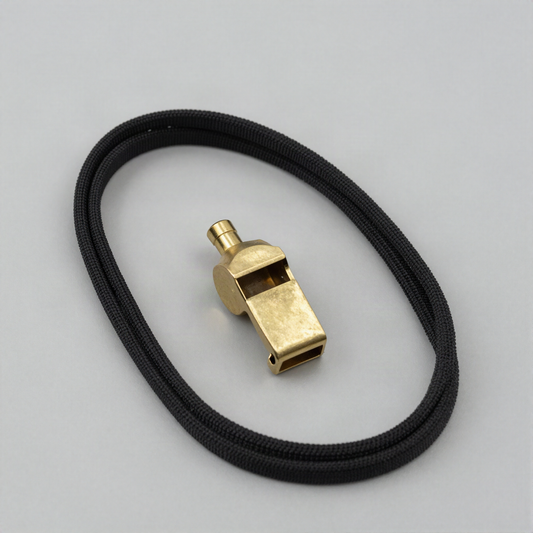 Training Whistle with Lanyard